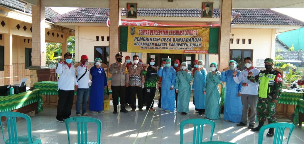 Gebyar Vaksinasi Desa Banjararum 